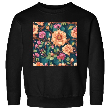Discover Colorful Floral Pattern Sweatshirts