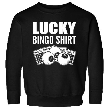 Discover Lucky Bingo Sweatshirts Prize Winner Gift