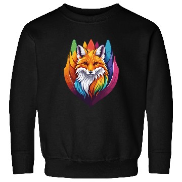 Discover Beautiful colorful Fox Sweatshirts