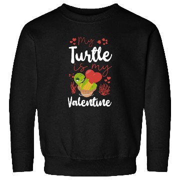 Discover Sea Turtle Tortoise Valentines Day Sweatshirts