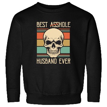 Discover Vintage Best Asshole Husband, Husband png, bride Sweatshirts