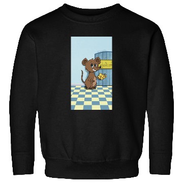 Discover Cheesy Heart Mouse Sweatshirts
