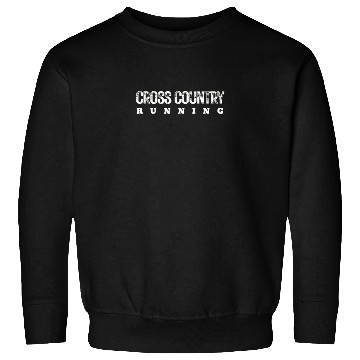 Discover Cross Country Running Bold Distressed, XC Running Sweatshirts