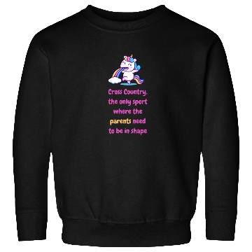 Discover High School Running Sweatshirts, Cross Country Parent,
