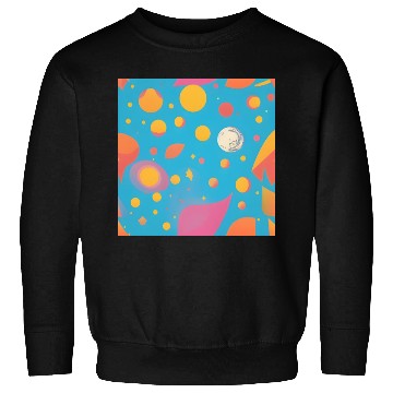 Discover galaxy nebula draw abstract Sweatshirts