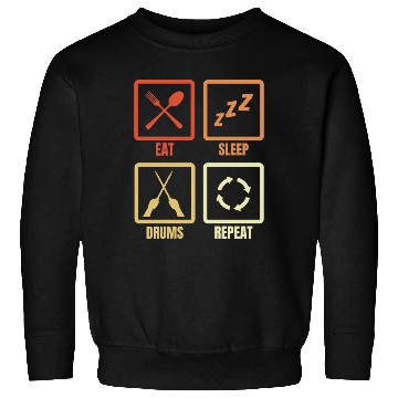 Discover Drummer Daily Routine Sweatshirts