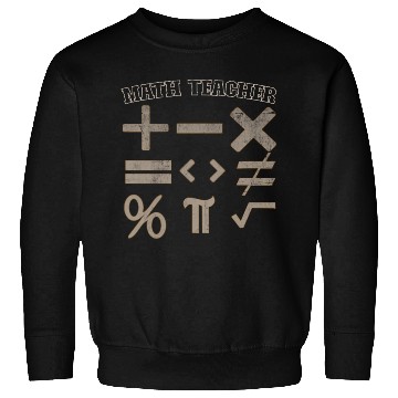 Discover Math Teacher 1 Sweatshirts