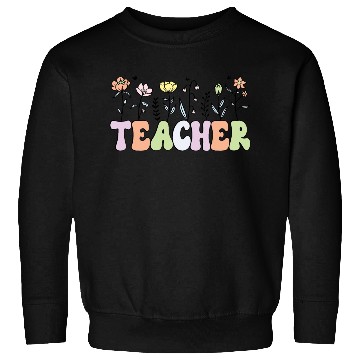 Discover Teacher Wildflower Sweatshirts