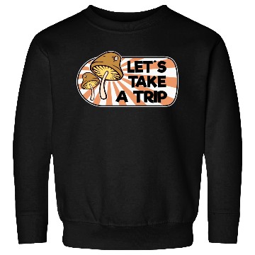 Discover Magic Mushrooms Trip Lsd Hippie Psychedelic Sweatshirts