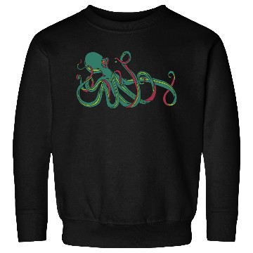 Discover Green Octopus Sweatshirts