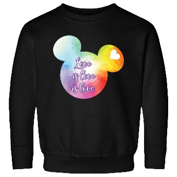 Discover Right Chest Love Is Love Sweatshirts