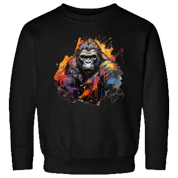 Discover Stoic Gorilla. Quiet Power, Graffiti Style. Sweatshirts