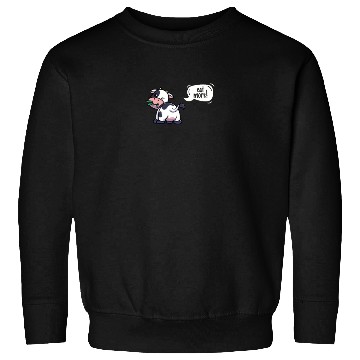 Discover Cross Country Run Sweatshirts, XC Running Eating Cow S