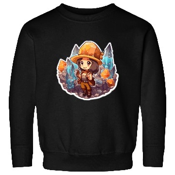 Discover Crystal Miner Co Vintage Cartoonish Sweatshirts