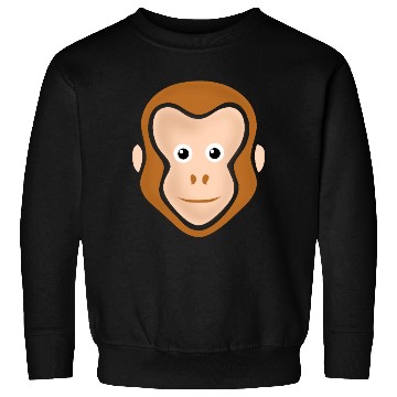 Discover Monkey Face Adorable Sweatshirts