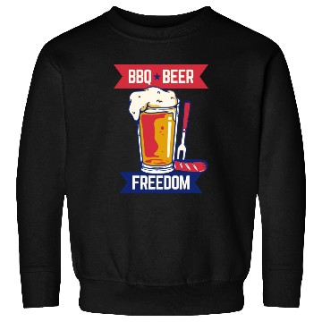 Discover Bbq Beer Freedom Beer Lover Sweatshirts