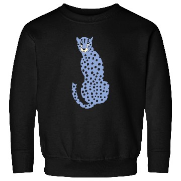 Discover Spotted Blue Cheetah Sweatshirts
