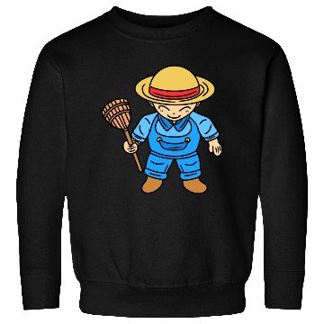 Discover Cute Chibi Farmer Boy Sweatshirts