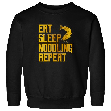 Discover Flathead Fish Eat Sleep Noodling Repeat Catfish Sweatshirts
