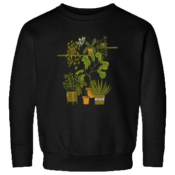 Discover Indoor Potted Plant Garden Sweatshirts