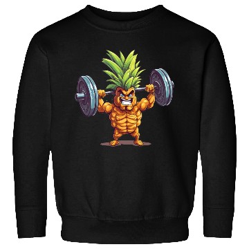 Discover Pineapple with dumbbell Sweatshirts