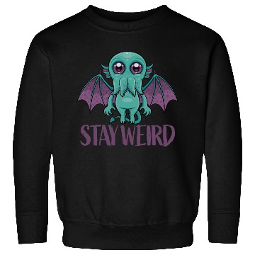 Discover Stay Weird Cute Cthulhu Monster Sweatshirts