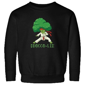 Discover Broccoli Martial Arts Karate MMA Boxing Kicks Sweatshirts