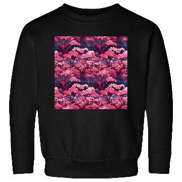Discover Anime Euphoria: Fantasy Cherry Blossom Dreamscape Sweatshirts