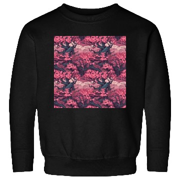 Discover Anime Euphoria: Fantasy Cherry Blossom Dreamscape Sweatshirts