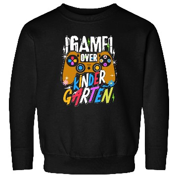 Discover Kindergarten Funny Back2School Video Games Sweatshirts