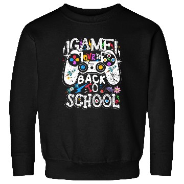 Discover Back 2 School Funny Video Game Teacher Student Sweatshirts