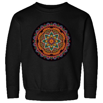Discover Colorful Mandala Pattern Modern 7 Sweatshirts