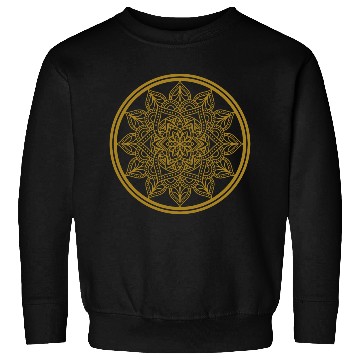 Discover Mandala Gold Art Sweatshirts