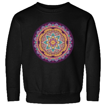 Discover Colorful Mandala Pattern Modern 8 Sweatshirts