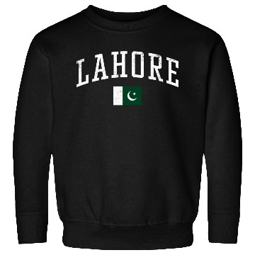 Discover Lahore Pakistan Cory Flag Vacation Sweatshirts