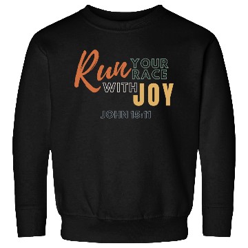 Discover Run your Race with Joy Sweatshirts