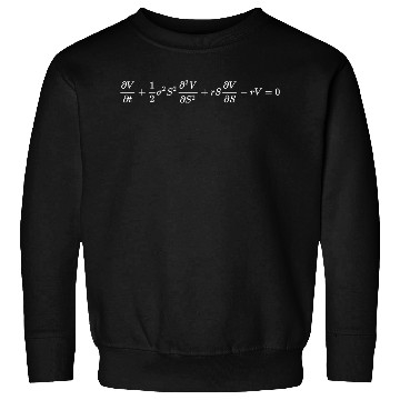Discover Black Scholes Equation Mathematical Finance Sweatshirts