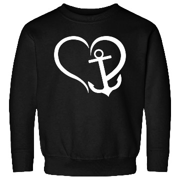 Discover Preppy Nautical Anchor For Sailors Boaters Sweatshirts