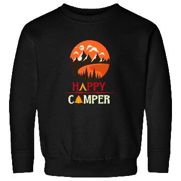 Discover Happy camping Sweatshirts