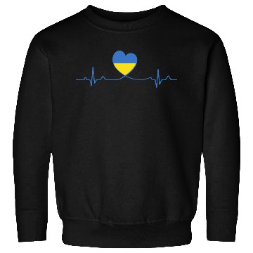 Discover My Heart Beats For Ukraine Sweatshirts