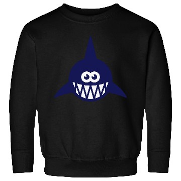 Discover Fish Showing Teeth (Shark, Predator, Carnivore 2C) Sweatshirts