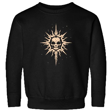 Discover Skull Tribal Tiki Retro Mask Sweatshirts