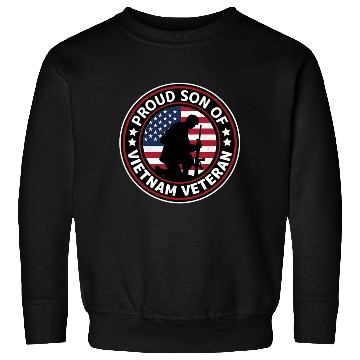 Discover Proud son of Vietnam veteran Sweatshirts
