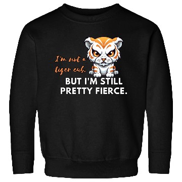 Discover Animals: Angry Tiger cub Sweatshirts