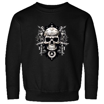 Discover Skull Abstract Street Art Sweatshirts