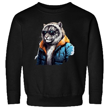 Discover Street Style Snow Leopard | Leopard Lovers Sweatshirts