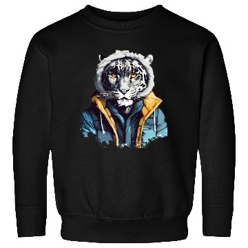 Discover Street Style Snow Leopard | Leopard Lovers Sweatshirts
