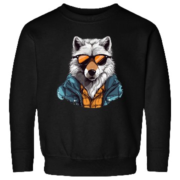 Discover Street Style Arctic Wolf | Wolf Lovers Sweatshirts