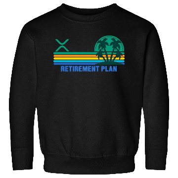 Discover XRP Cryptocurrency-RETIREMENT PLAN Sweatshirts