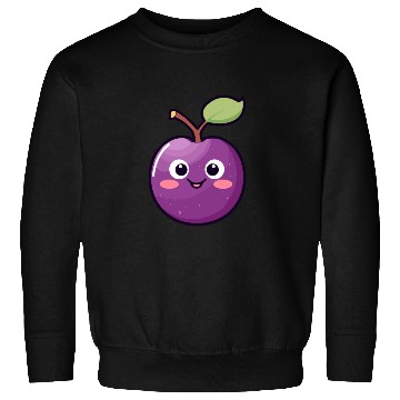 Discover Kawaii Plum - Joyful Plumtastic Sweatshirts